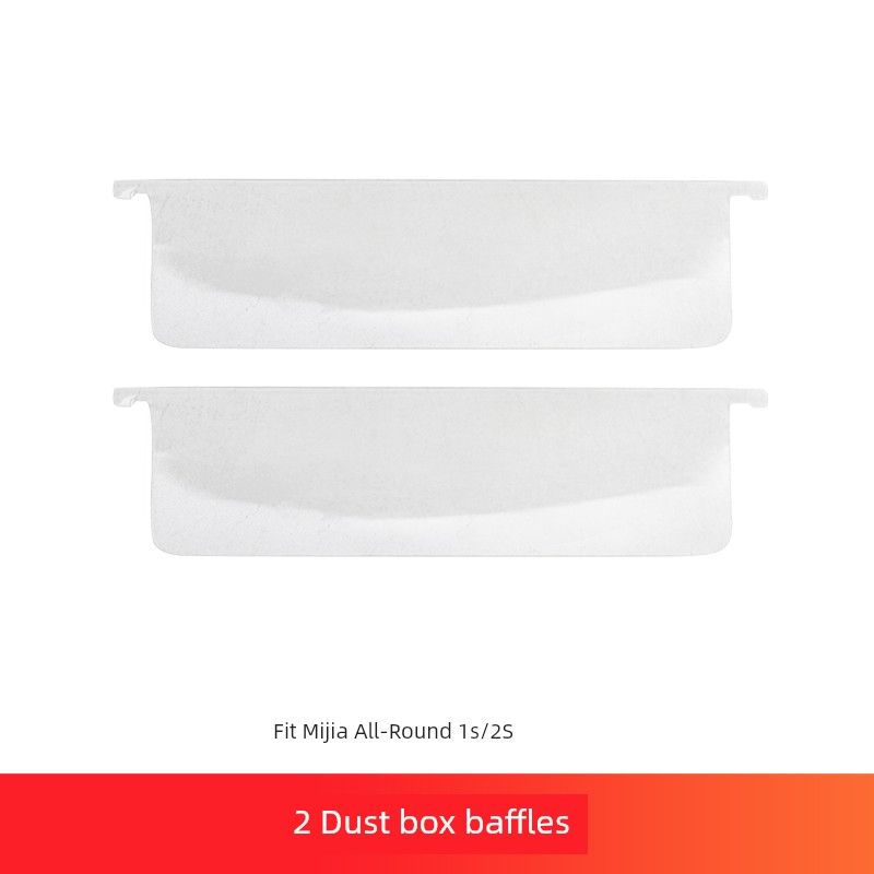 

Suitable for Xiaomi Mijia All-Purpose Sweeping Robot Accessories 1S/2 Mop Cloth Dust Bag Filter Dust Box Cleaning Fluid Consumables 2 Dust Box Baffles