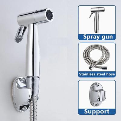 Damen Handbrause Bidet Sprayer Set - Verstellbarer Duschkopf für Intimwäsche Tragbare Hygienische Dusche für Badezimmer WC & Reise