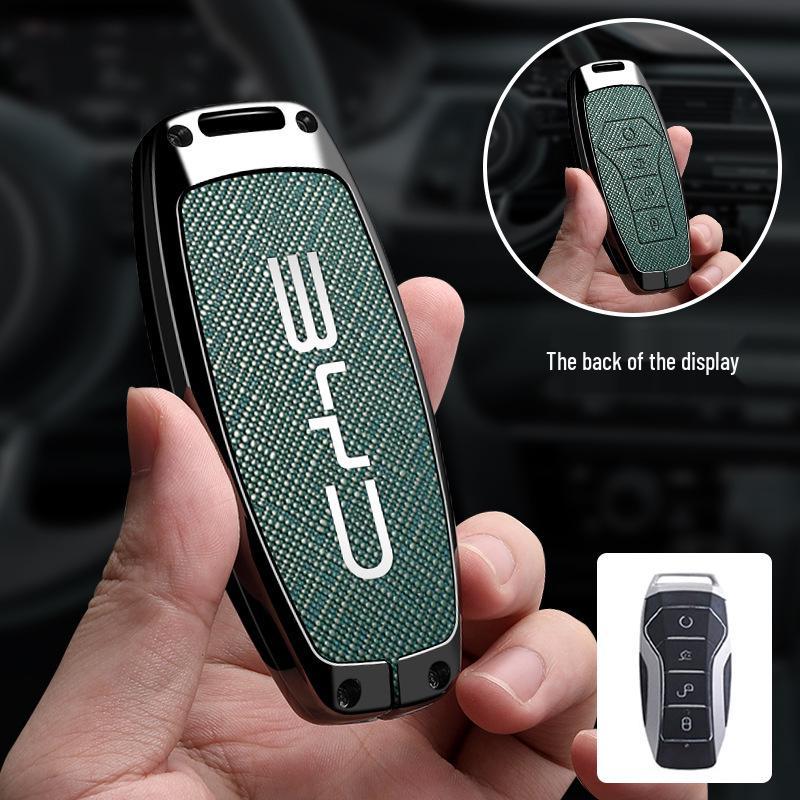 BYD Key Case for Dolphin Song, Qin DMi, Han EV, Yuan Pro, Tang, Seal, Guardian 07 – Men's Shell Bag