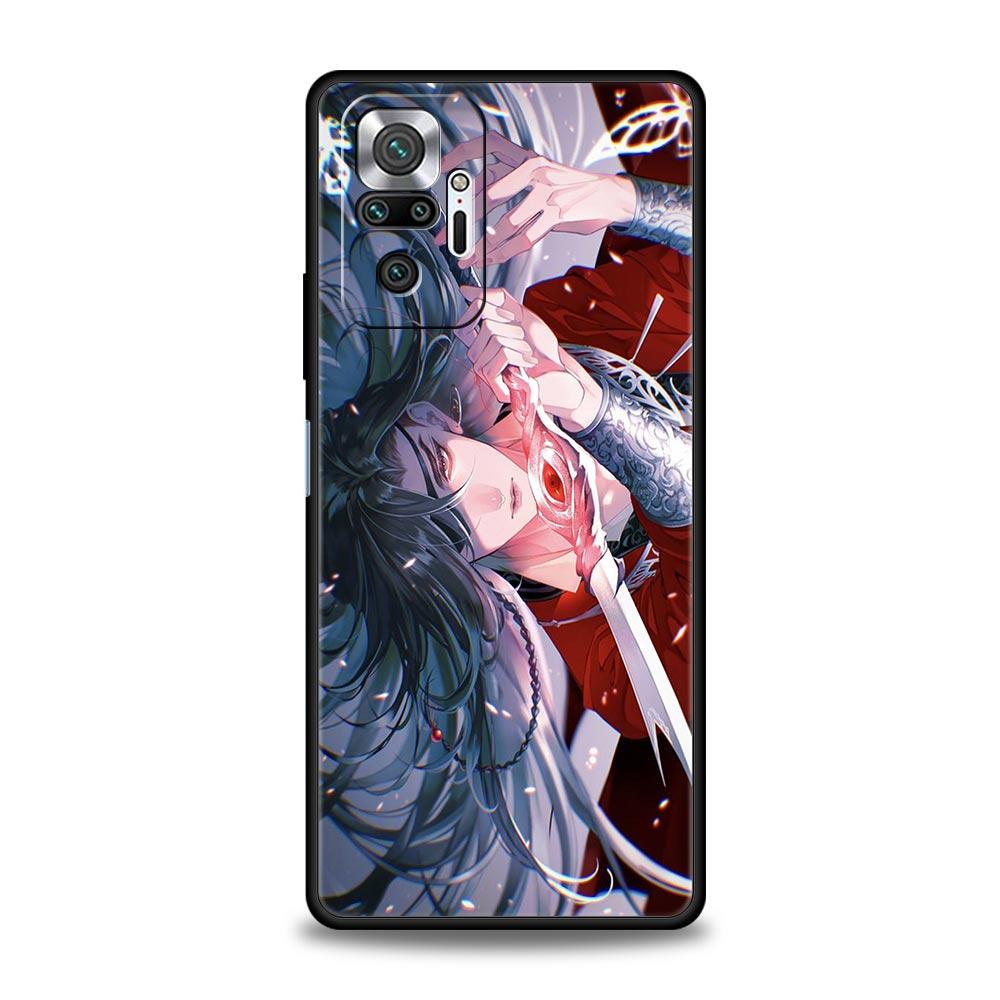 Heaven Official's Blessing Phone Case For Xiaomi Redmi Note 13 12 5G 11 10 Pro Plus 4G 9S 9 8 7 9T 13C 12C 10C 9C 9A Soft Cover