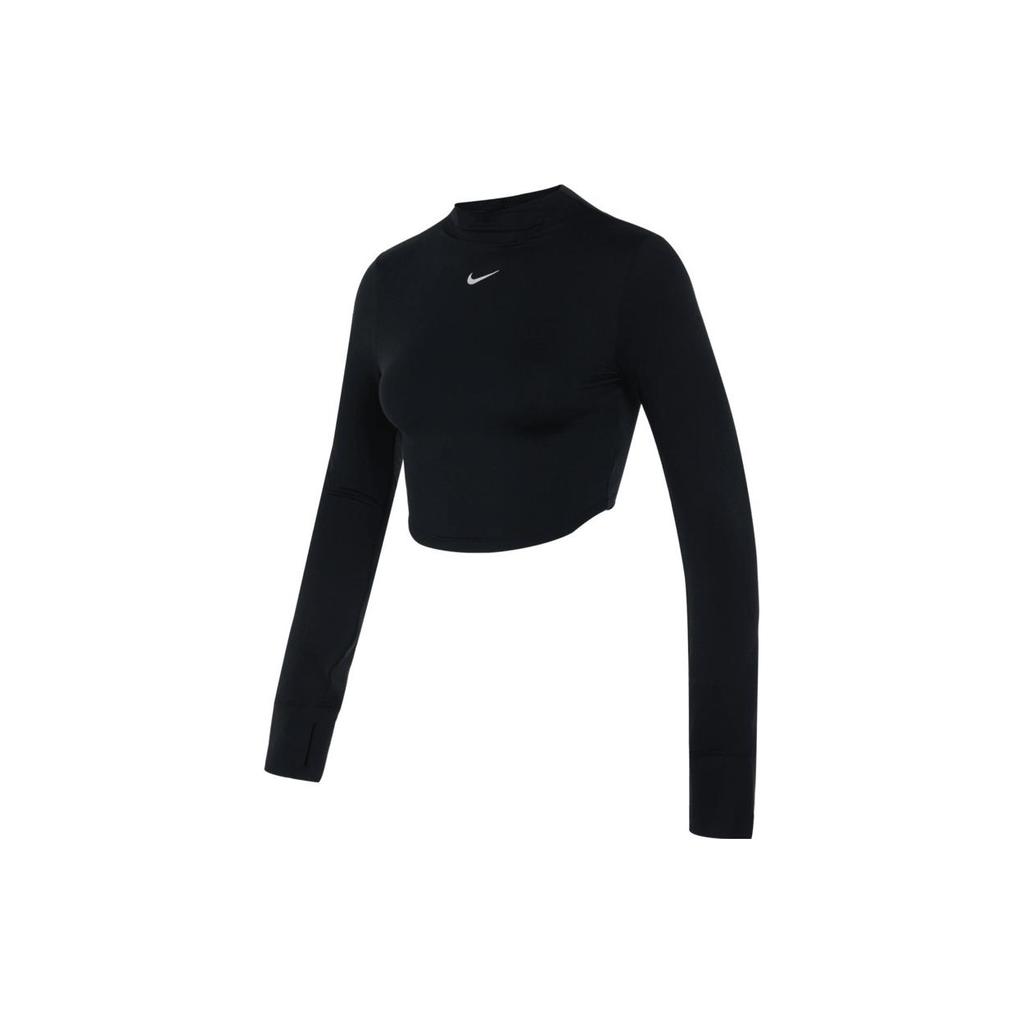 New Nike Crop Tops Women's Black FB5277-010