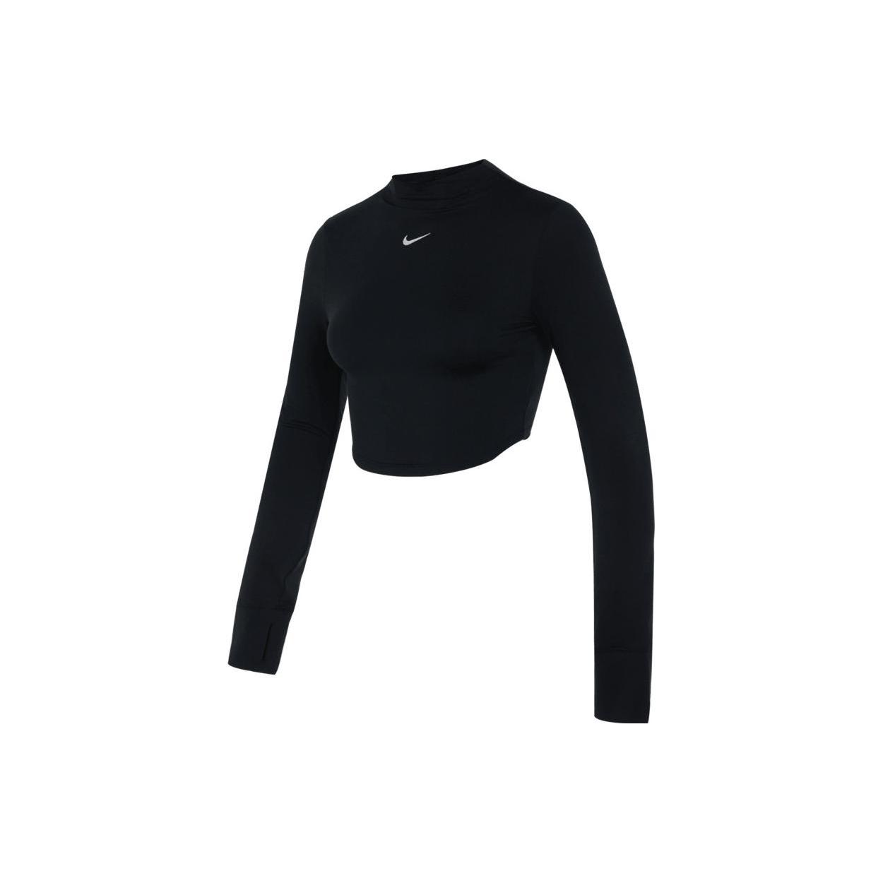 

New Nike Crop Tops Women s Black FB5277-010 2XL