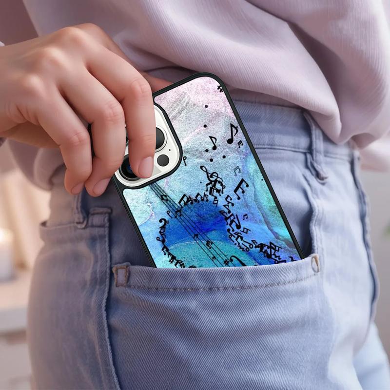 Music Violin Phone Case For iPhone 17 Air 15 16e 14 13 Pro Max Coque 12 11 Pro Max PLUS Cover