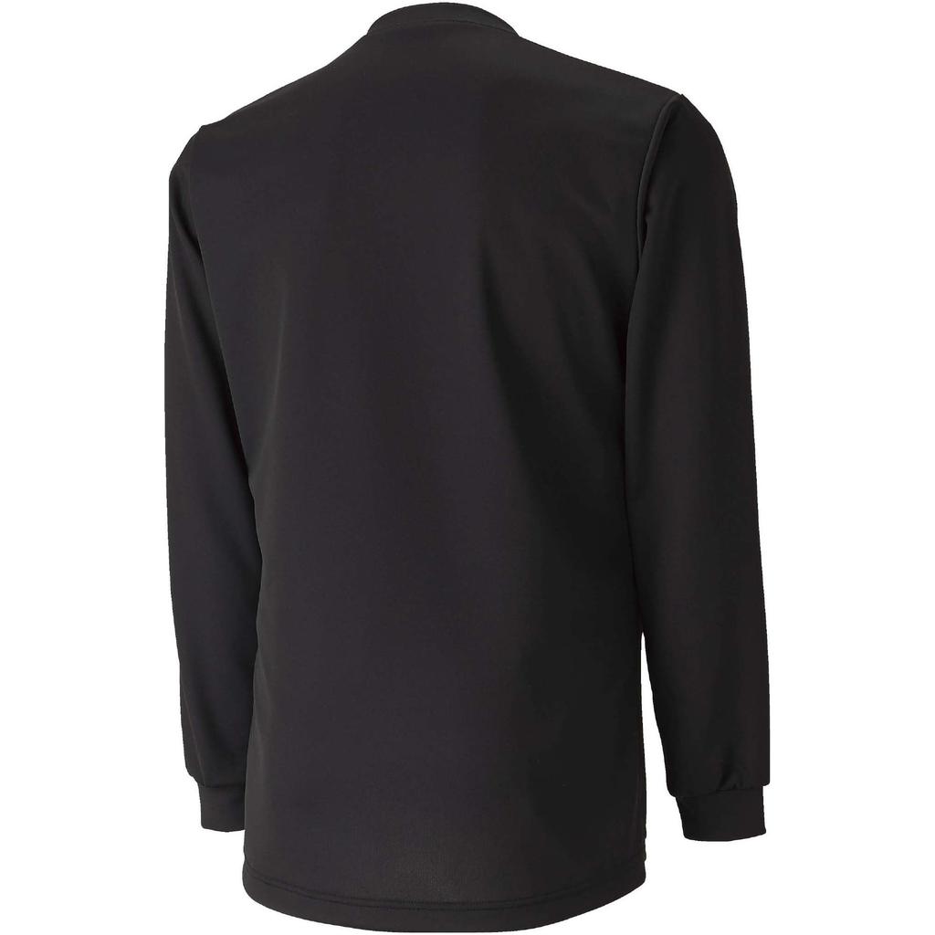 Mizuno Volleyball Wear All Japan Game Shirt (Long Sleeve) V2JA8521 Black x Red, Japan Size M (Equivalent to Japanese Size M)