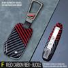 3 4 Botton Carbon Fiber Shell Fob Holder For Kia Sportage R Stinger Gt Sorento Ceed Cd Cerato Forte   Car Key Case Cover
