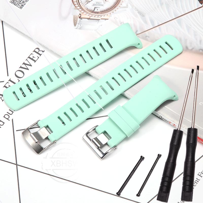 D4 Silicone Replacement Watch Band For Suunto D4 D4i Novo Dive Men Women Strap Sports Waterproof Wristband Pin Buckle Bracelet