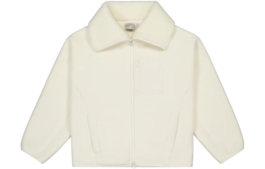 New Balance Jackets Women s White Lapel Moderate Other MDD43232-WT S