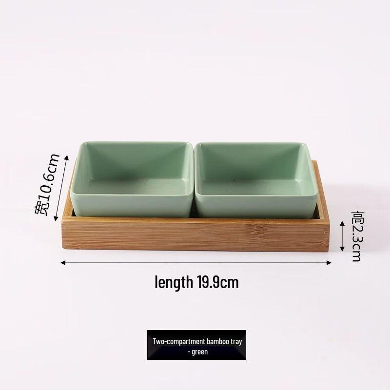 Japanese Style Divided Melamine Serving Platter Set