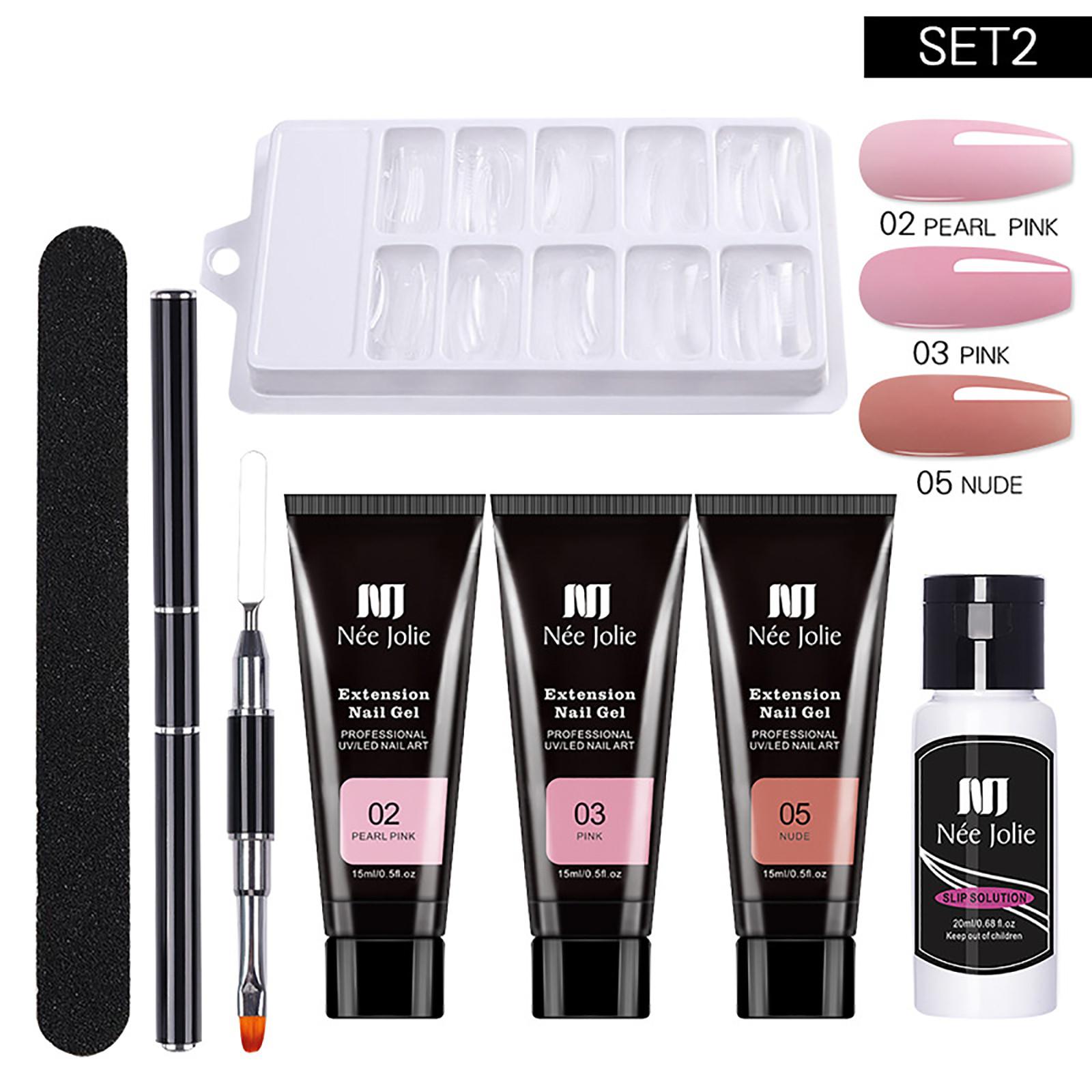 Nail Extension Nail Kit UV Gel