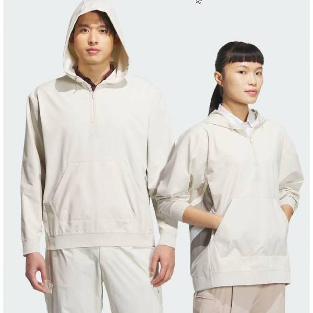 

Adidas Golf Long Sleeve Hooded Pullover Jg1373 beige/S(90)