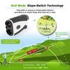 1000m Outdoor High-Precision Electronic Rangefinder Golf Rangefinder 7X HD Optica Lens Telescope Measuring Instrument