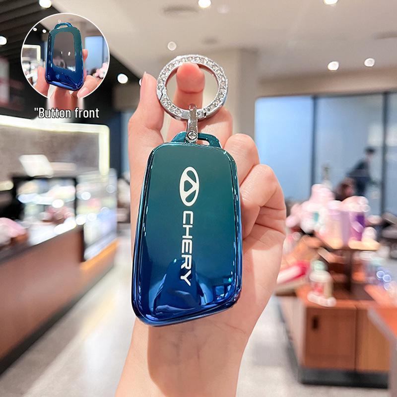 Chery QQ Ice Cream Car Key Case for Tiggo 5x/Arrizo 5 - Fashionable Female/Male Key Shell Bag