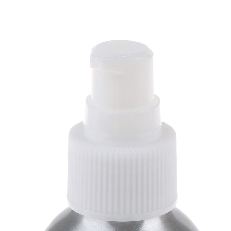 30-150-500Ml Aluminum Liquid Bottle Portable Lotion Dispenser Empty Container Refillable With Full Cover Cap For Cosmetics