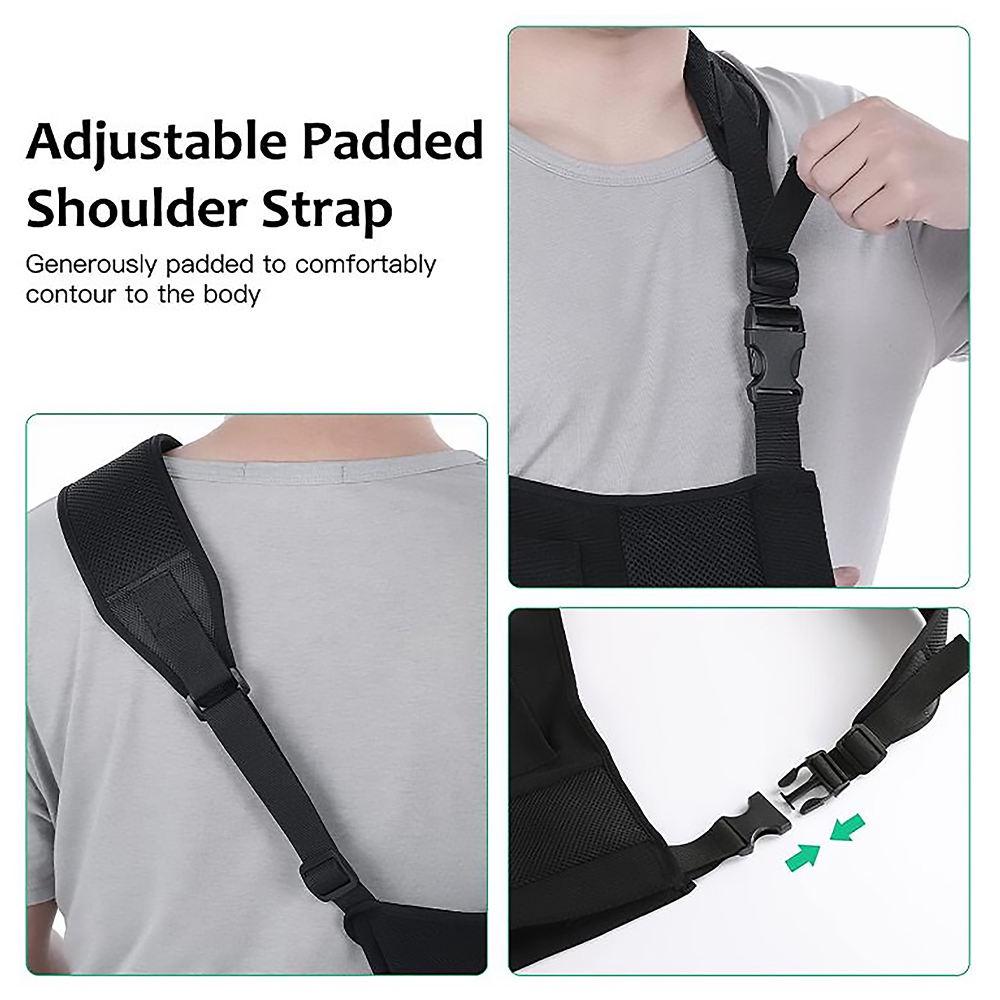 1Pcs Adjustable Arm Sling Medical Shoulder Strap Breathable and Lightweight Arm Support Immobilizer for Broken Fractured Elbow Wrist