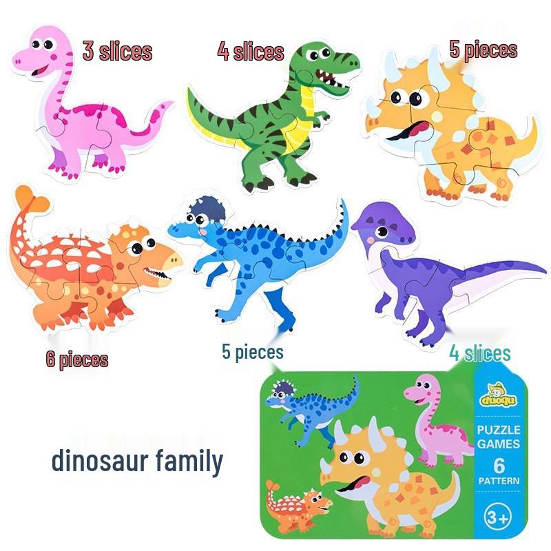 

Beginner Brain Teaser Puzzle for Toddlers: Large Piece Matching Toy for Ages 1-2