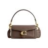 COACH Tabby Leather Handbag, Shoulder Bag, Crossbody Bag Small Women's Brown CM546-B4CBD