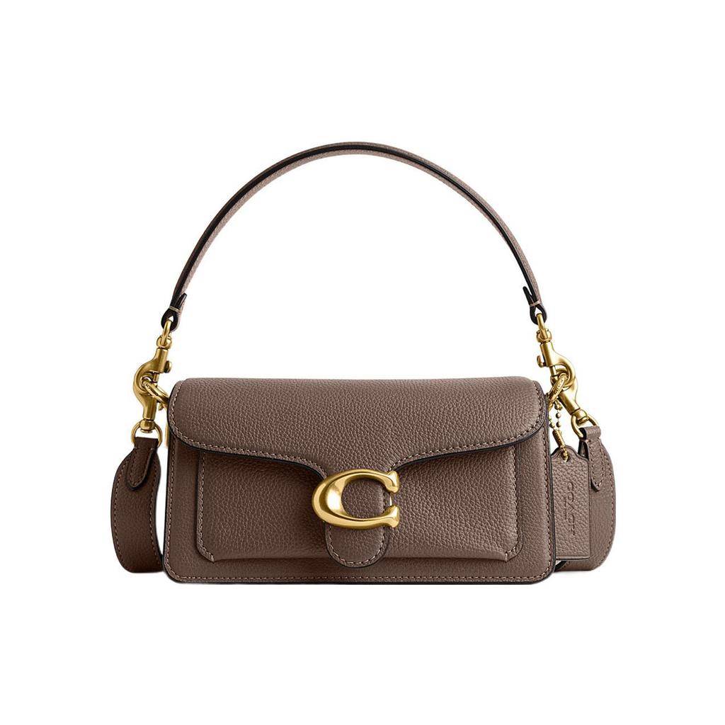COACH Tabby Leather Handbag, Shoulder Bag, Crossbody Bag Small Women's Brown CM546-B4CBD