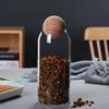 UOSU Spherical Cork Stopper Glass Storage Jar