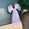 Solid Color Christmas Tree Topper Bow Soft Draping Christmas Wreaths Bow  Christmas Tree