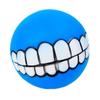 1pc Rubber Dog Toys Squeaky Cleaning Tooth Dog Chew Toy Small Puppy Toys Ball Bite Resistant Pet Supplies Petshop Diameter 7cm
