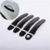 For Seat Toledo MK2 2000 2001 2002 2003 2004 2005 2006 Gloss Black Chrome Car Door Handle Covers Car Accessories Stickers