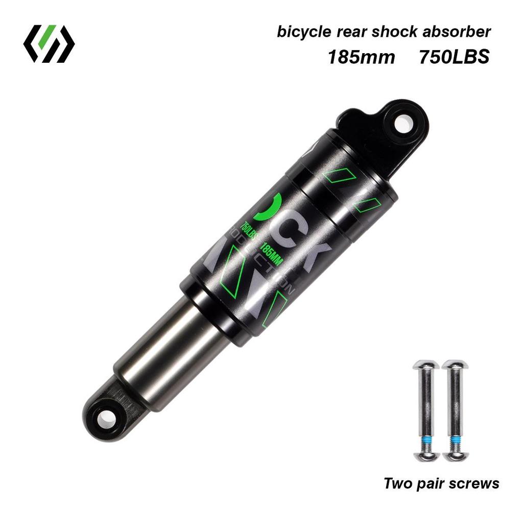 CHOOEE Aluminum Alloy Hydraulic Rear Shock Absorber for Mountain and Folding Electric Bikes