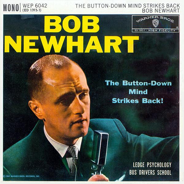 

7inch Record BOB NEWHART The ButtonDown Mind Strikes Back WEP6042 WARNER BROS 1961 UK Music Others Used