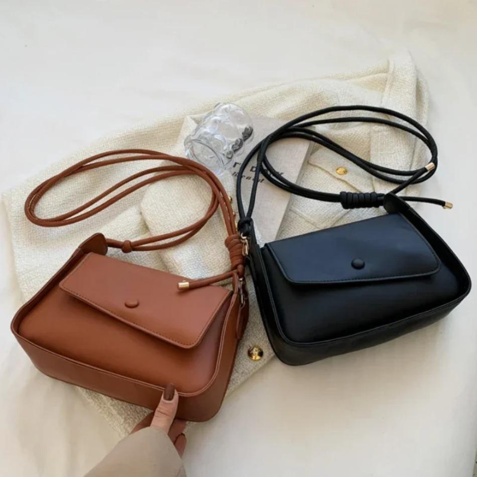 1 Pcs Small PU Leather Crossbody Sling Bags New Arrival Ladies Single Shoulder Bag Leather Hand Bag for Women
