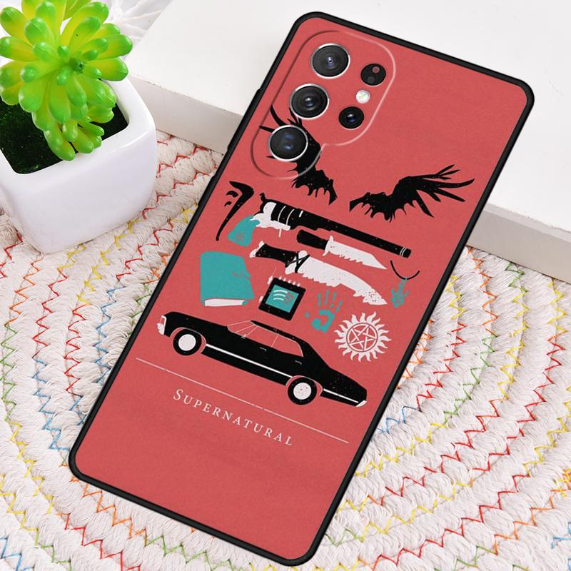Supernatural SPN Dean And Sam TPU Phone Case For Samsung Galaxy note 10 pro S26 S25 S24 S23 S22 Ultra Plus S21 FE S20 Cover