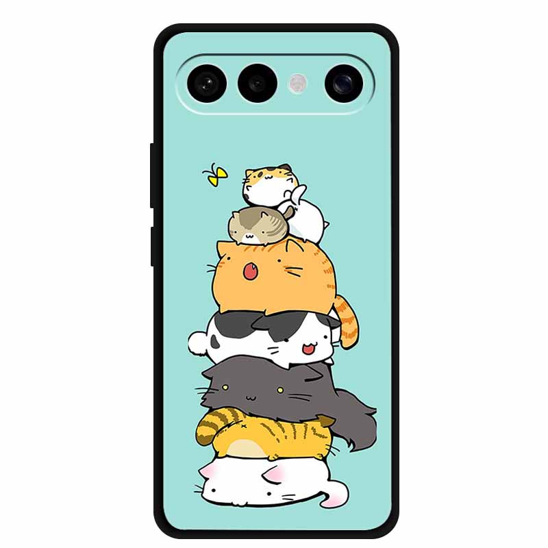 For Vivo S50 Pro Mini Case Lovely Lion Black Bumper Soft Silicone Coque for Vivo S 50 Pro Mini 6.31" Cover TPU Protector Funda