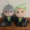 2pcs/set Malleus Draconia Plush Twisted Wonderland Plush Toy Idia Soft Stuffed Dolls for Boys Peluche Plush Keychain