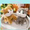 Cat Cartoon Striped Animal Stuffed Plush Toys Fill Children Doll Gift Birthday