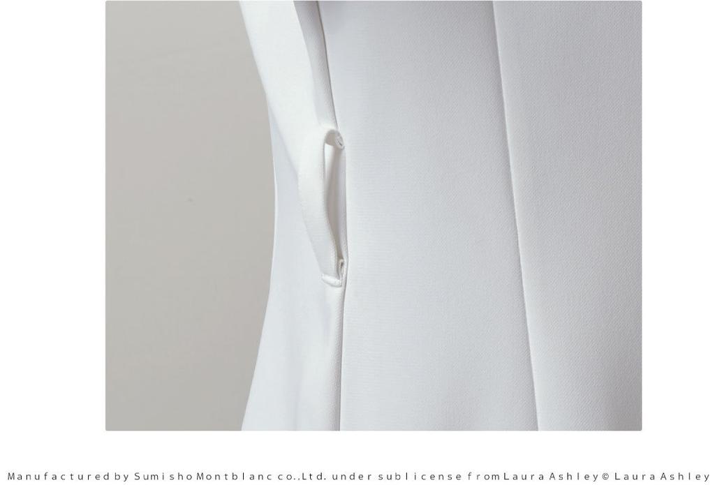 Schwesternjacke Rosa Japanische Größe [Laura Ashley] LW803-12 Damen Off-White/Amelie L- (Äquivalent L)