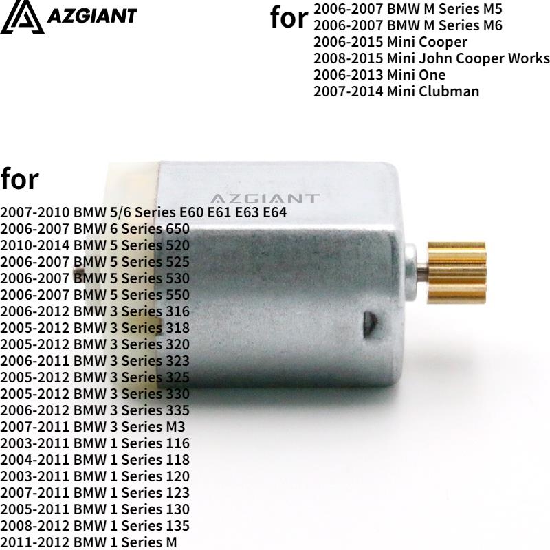1020463 ELV/ ESL Lock Motor 1020463 For BMW 1/3/5/6/M Series E60/61/63/64 650/550/530/525/520 M3/5/6 Mini Cooper/One/Clubman