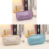 Japanese Cream Color Pencil Case Large Capacity Stationery Bag For Students Or Office Use
