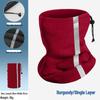 Adjustable Multifunctional Neck Warmer: Windproof Skiing & Cycling Gaiter for Autumn & Winter