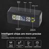 Car TPMS Tyre Temperature Monitor Tire Pressure Monitoring System 4 Sensors Digital LCD Display Solar/USB Powered Auto Security Alarm Systems