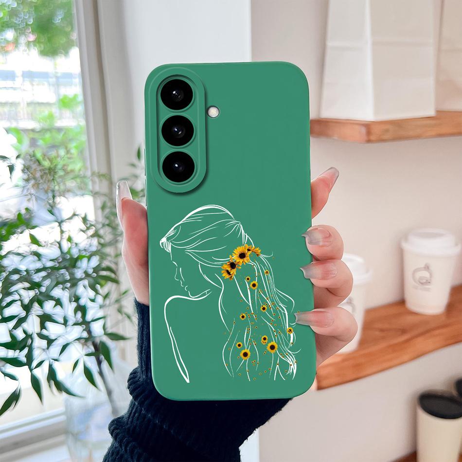 For Samsung Galaxy S26 Ultra Plus Case Butterfly Hearts Liquid Silicone Camera Protection Soft Back Cover For Samsung S 26 Funda