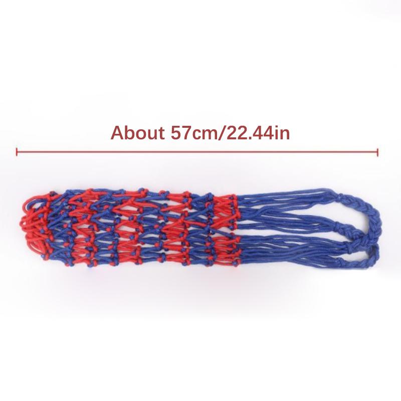 Fußball Netzbeutel Nylon Robuster Aufbewahrungsbeutel Einzelball-Tragetasche Tragbare Ausrüstung Outdoor-Sport Fußball Basketball Volleyballtasche