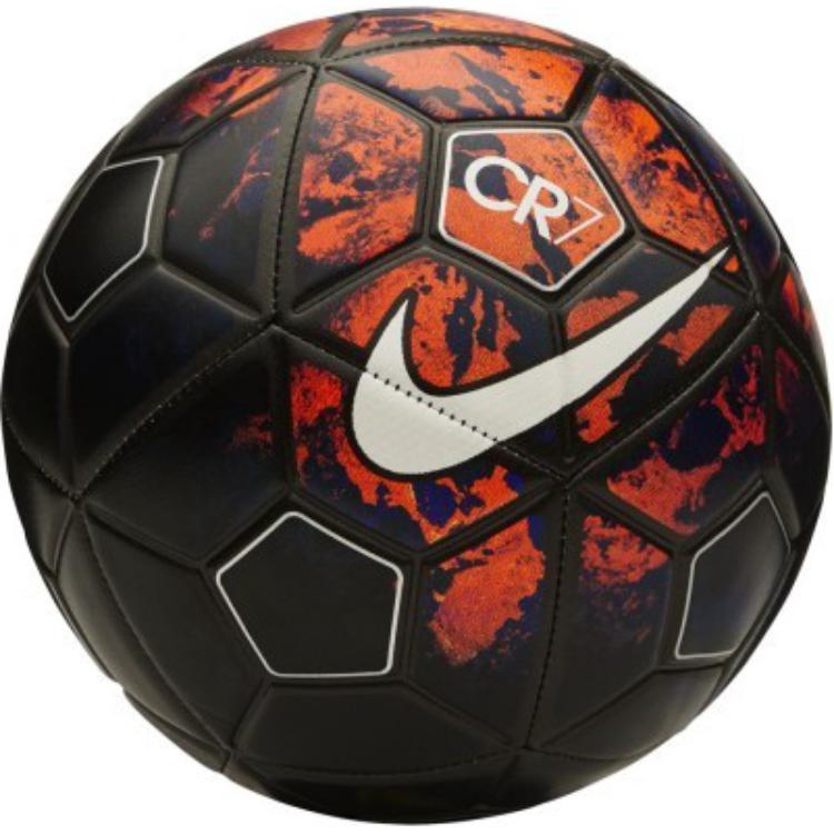 

Nike CR7 Size 5 Soccer Ball Pu Unisex Black Red SC2782-636 Size 5 Ball
