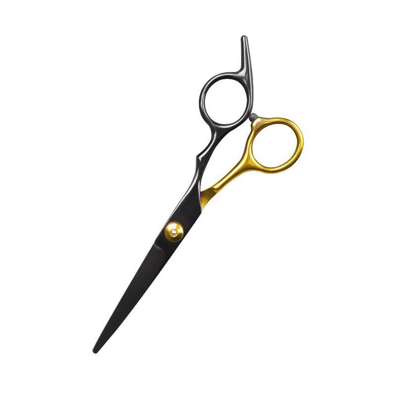 All-Steel Pet Grooming Scissors Set: Flat-Tooth & Curved Trimmers for Dog Hair Care.