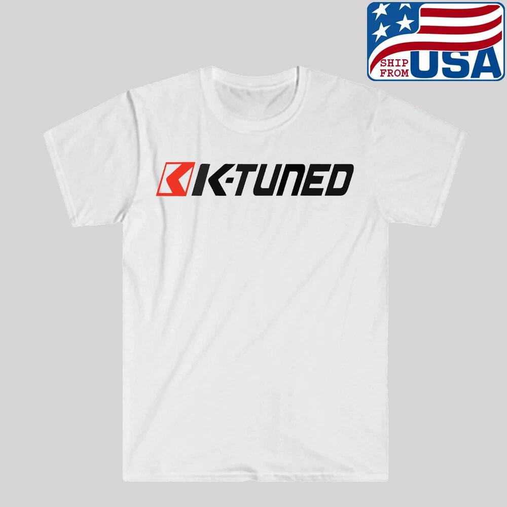 K Tuned Men s White Size S to 5XL 4XL