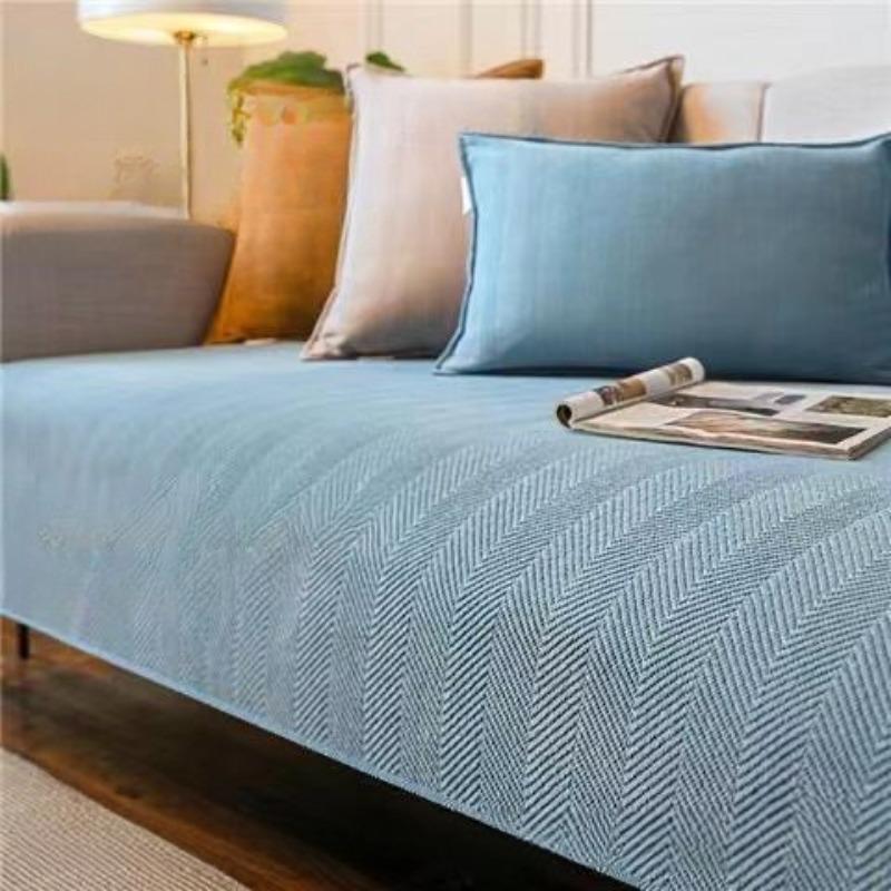 Chenille Sofa Cushion Four Seasons Universal Non-Slip Affordable Luxury Style Modern High-End Simple Cover Towel Sofa Cover