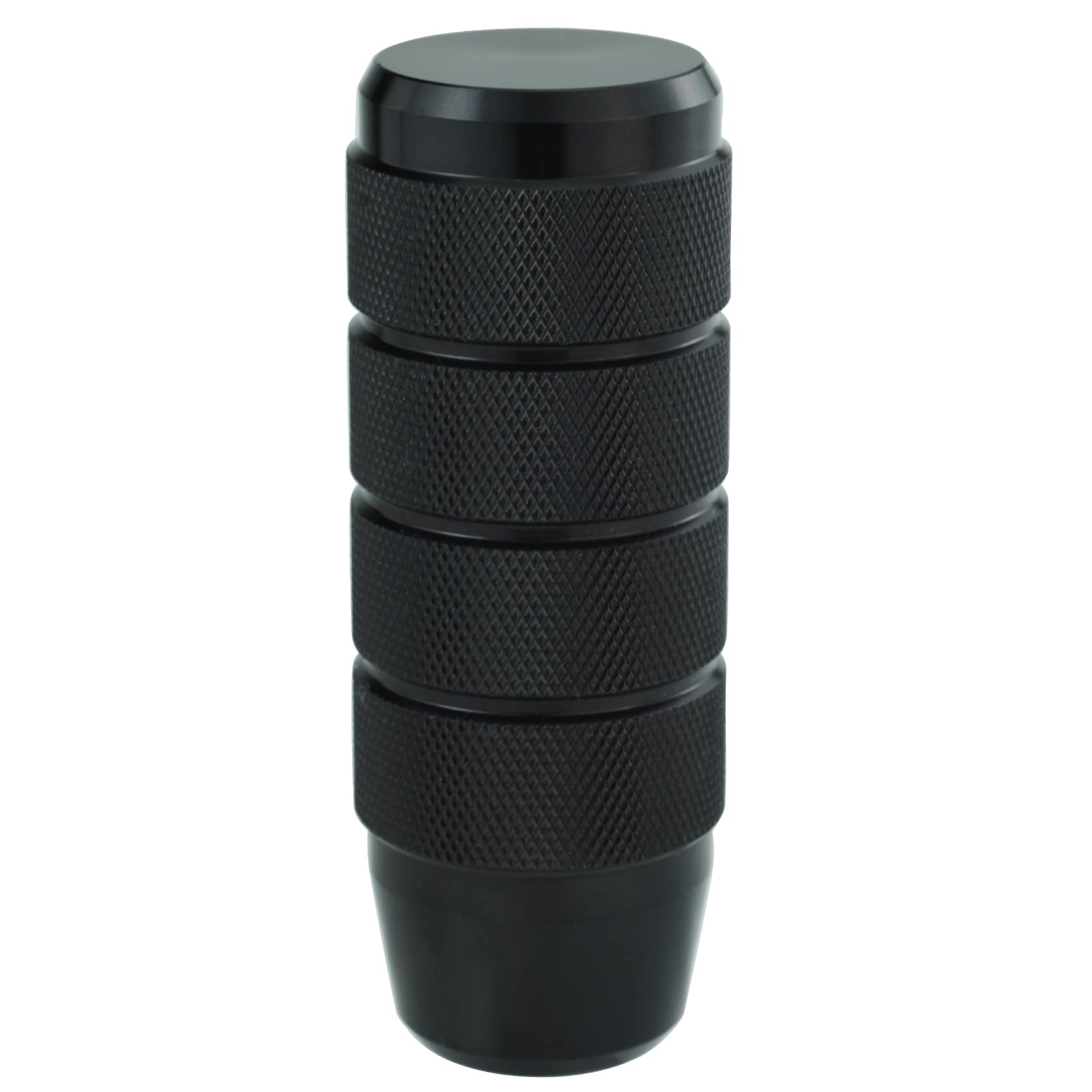 Abfer Car Knob Shift Aluminum Car Stick Shift Head Shift Rod Knob for Automatic and Manual Vehicles (Black)