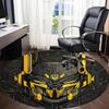 1pc Transformers Office Round Area Rug, Under Office Chairs Bedroom Living Room Home Decor, Room Decoa1016159