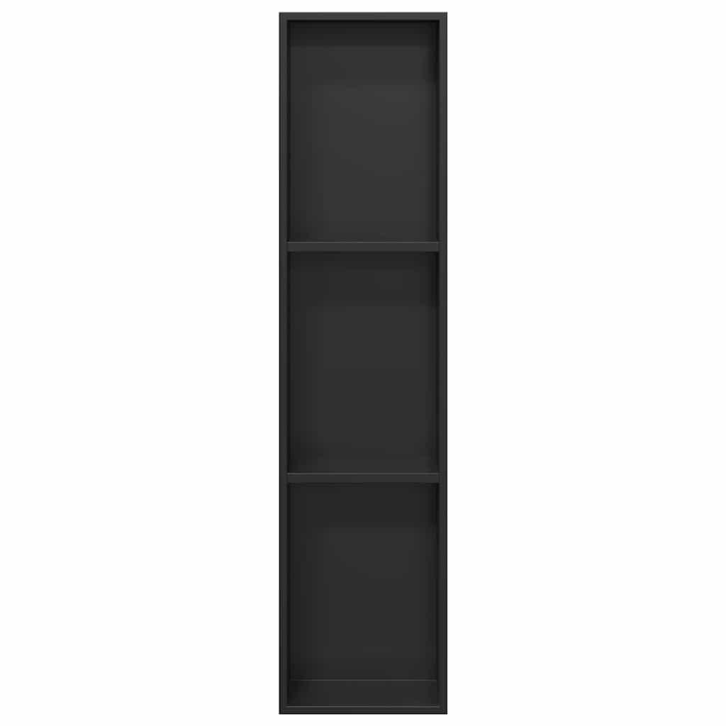 Shower Niche Shelf Black 90 x 20 x 9.5 cm Stainless Steel