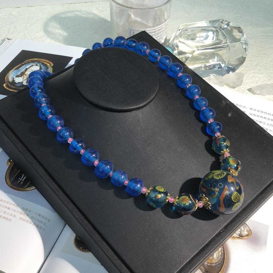 Monise ветер феникс глаз глазурованный легкая роскошь изысканный тяжелая промышленность продвинутый ретро элегантный универсальный ожерелье Necklace