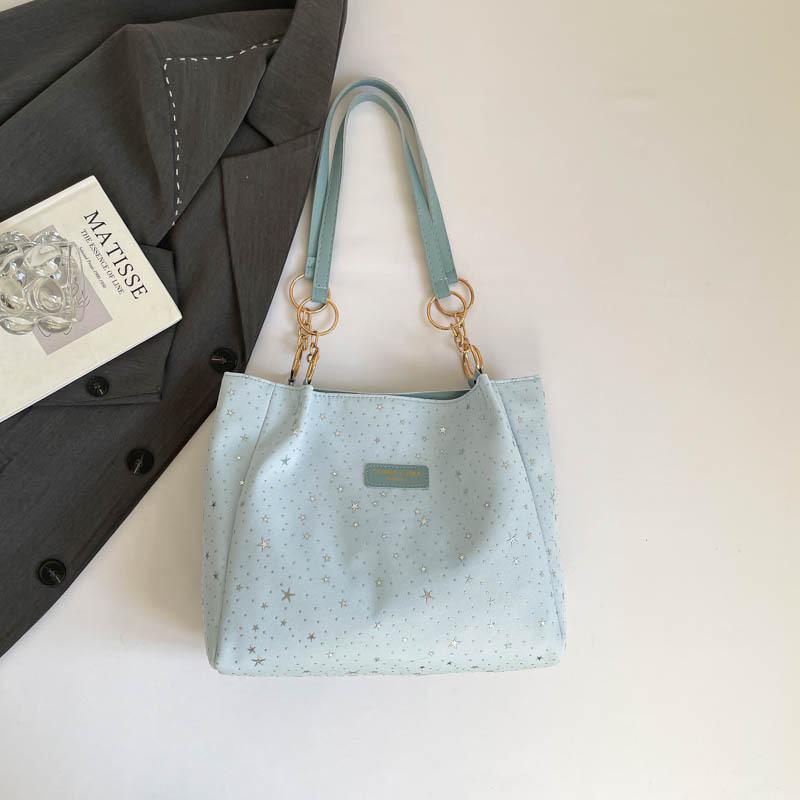 New Trendy Fashion Bag Temperament Versatile Large Capacity Shoulder Casual Portable Student Commuting Armpit Bag