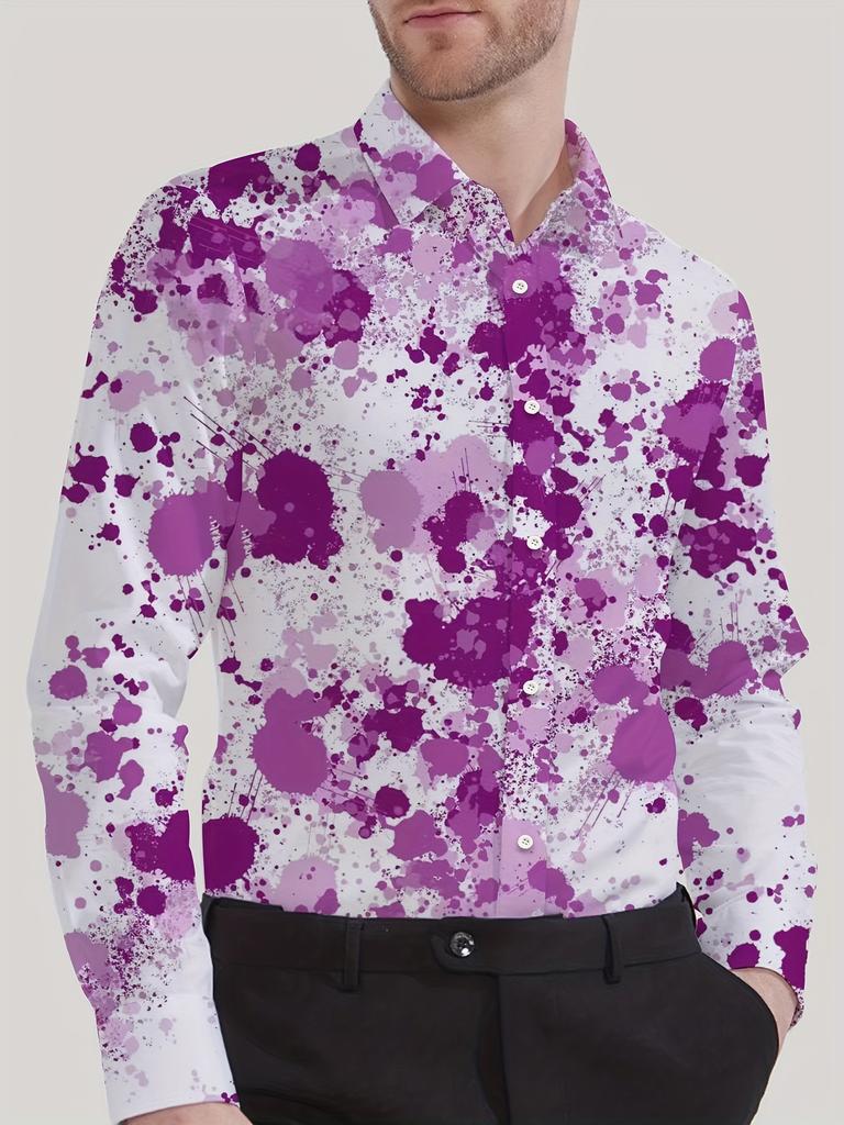 Men's Splash Ink Shirt