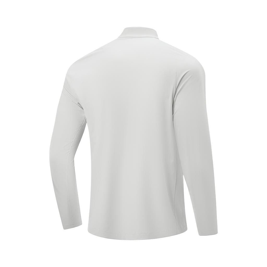 Li Ning Fitness Series Stand Collar Logo Letter T-Shirt Men Tops ATLW093-4